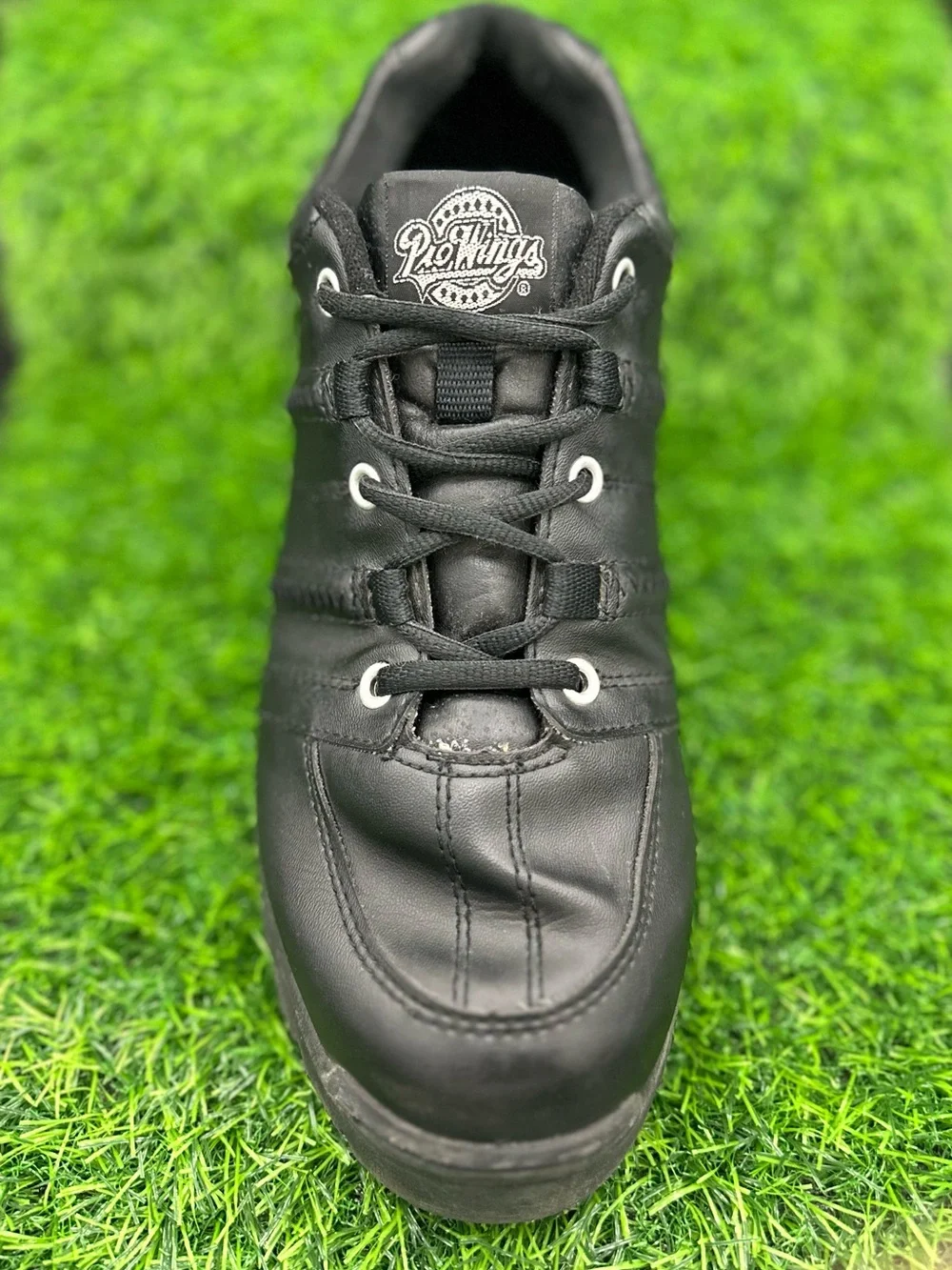 Vintage 90s Pro Wings Black Lug Sole Shoes - Chunky Sneaker - WOMENS SIZE 11